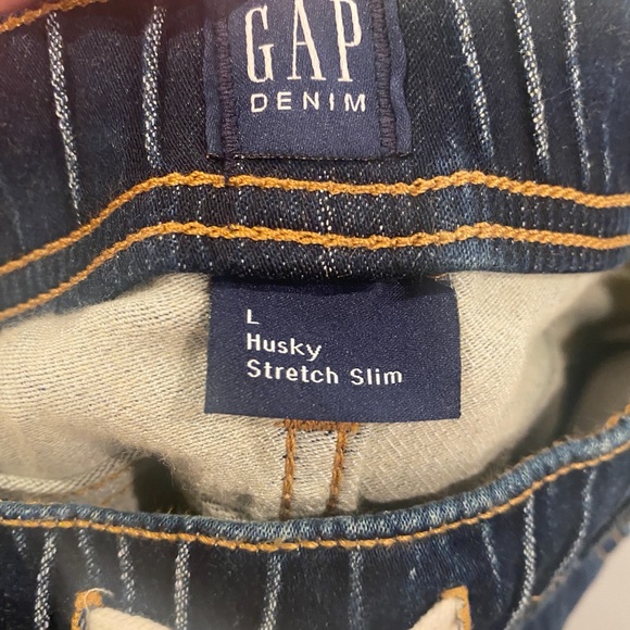 Boys’ L Husky Stretch Slim GAP jeans - Picture 2 of 4